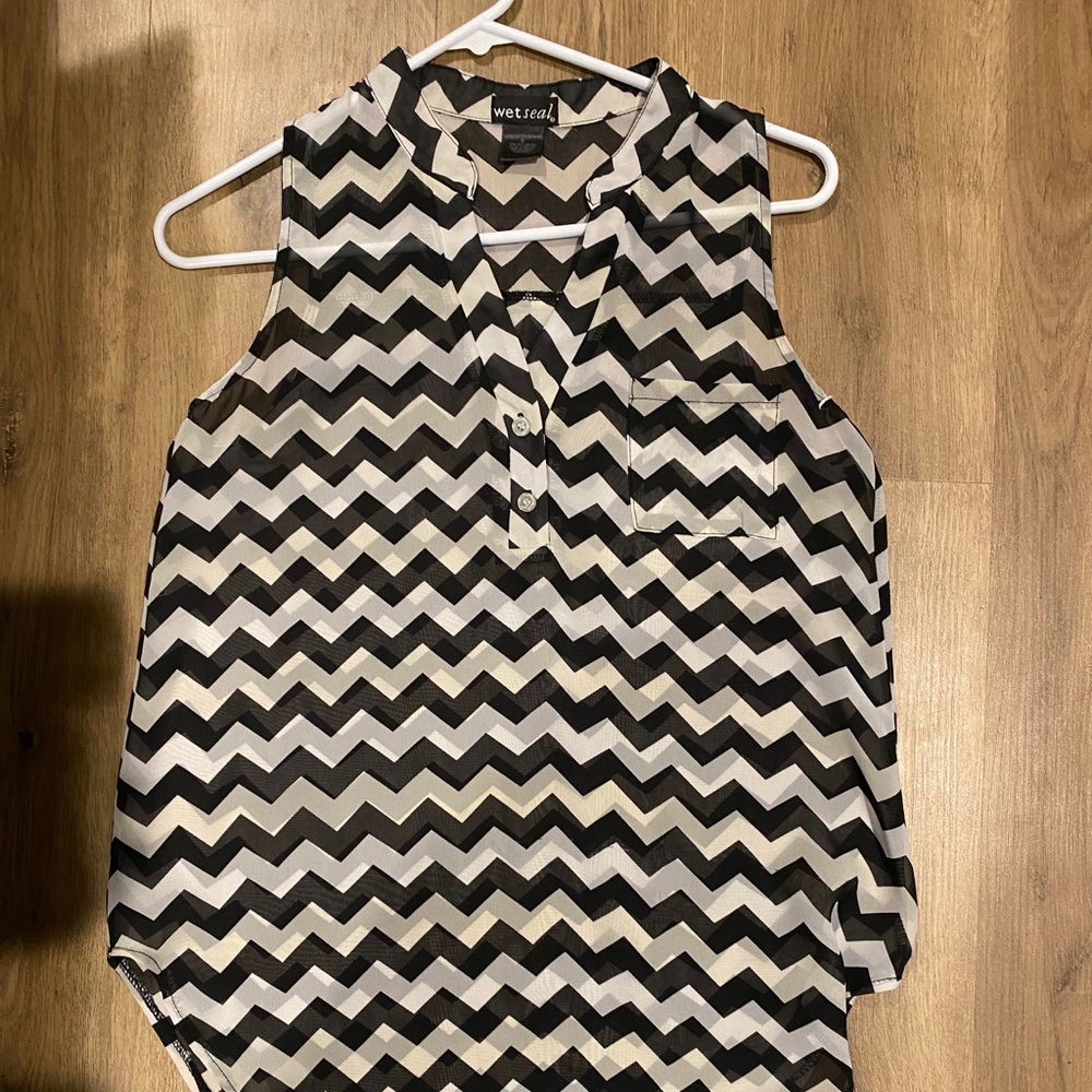 Sheer Work Shirt